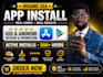 do mobile app promotion, app install, app review