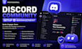 setup a professional custom discord server for your community