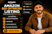 do amazon seo optimization, keyword research, and listing optimization
