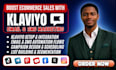 setup klaviyo email marketing, klaviyo flows and klaviyo shopify