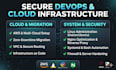 design secure multi cloud infrastructure and server migrations