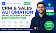 activecampaign CRM sales automation email sequence expert integrate with website