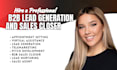 be b2b sales lead generation cold calling sales closing appointment setting