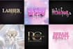 design a modern feminine luxury logo