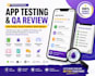 do professional app testing and QA review