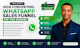 setup a high converting whatsapp sales funnel for your business