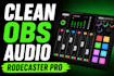 setup rodecaster pro 2 clean audio for obs streamers