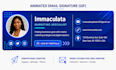design clickable HTML email signature and animated email signature