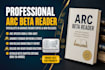 provide honest arc and beta reader feedback, for fictionbook