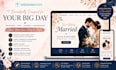 weddingwire wedding website design invitation rsvp customization redesign