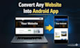 develop android apps, convert website to app and fix bugs