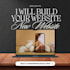 build a responsive website using HTML, CSS, javascript, react, or wordpress