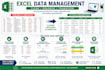 clean, format, merge, split excel data
