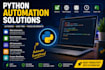 create python automation scripts and web automation bots