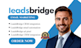 setup leadsbridge email automation leadsbridge ad pixel CRM integration