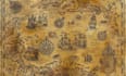 create detailed fantasy pirate and treasure map illustrations