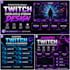 create twitch overlays, stream overlay, twitch, twitch panel, animated overlay