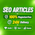 write SEO blog posts for health tech and finance