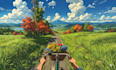 create cozy town digital art and peaceful scenery