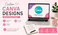 create ai content and canva designs