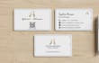 create clean minimal business card design