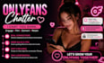be your professional onlyfans chatter and sales expert