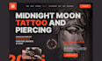 build wix tattoo artists website wix piercing studios website