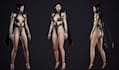 modify 3d fantasy game ready character,vrm avatar,modular asset,mmorpg,fbx model