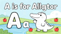 create a unique educational animal alphabet coloring book