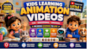 create kids learning videos for youtube channel