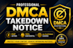 send professional dmca takedown notices to remove stolen content
