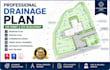 design professional drainage plan for permit and site development