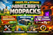 create fix optimize minecraft modpack server setup spigot convert fabric forge