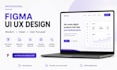 do modern website UI UX design in figma