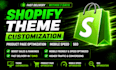 shopify theme customization product page optimization mobile speed SEO