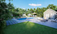 do backyard landscape design, 3d landscape rendering garden patio design