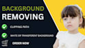 do professional background removal and photo cutout