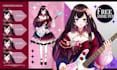 design live2d vtuber avatar, vtuber model with rigging