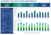 create automated business dashboard excel spreadsheet template etsy design