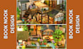 design custom 2d blueprints 3d models for your miniature book nook shelf inserts