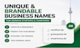 create catchy business names and brand ideas