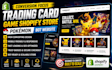 build conversion focus trading card game shopify store pokemon bot website