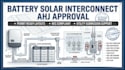 battery solar interconnect ahj approval