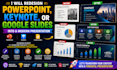 redesign powerpoint, keynote, or google slides into a modern presentation