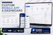 build custom admin dashboard and business system