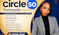 build circle so online course setup circle community setup and membership site