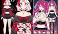 custom live2d vtuber model live2d vtuber commission anime live2d vtuber rigging