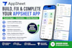 build, fix, and complete your appsheet app with workflow automation