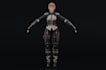 model stylized game ready character, pose model,ue4,5 model, pbr texturing,asset