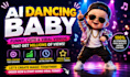 create viral ai dancing baby, object motion control, pet brainrrot animation
